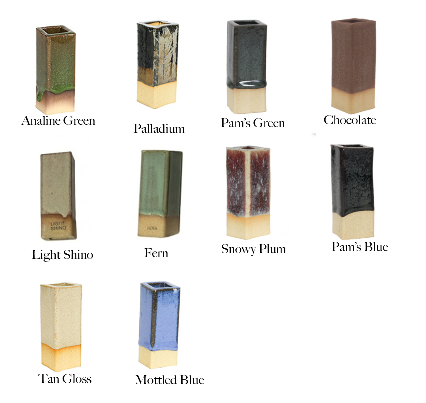 Tall Triple Tier Hex Side Table