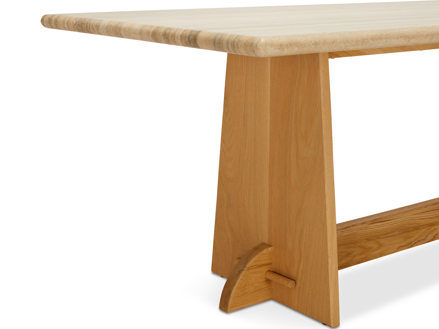 Ojai Dining Table - Stone Top