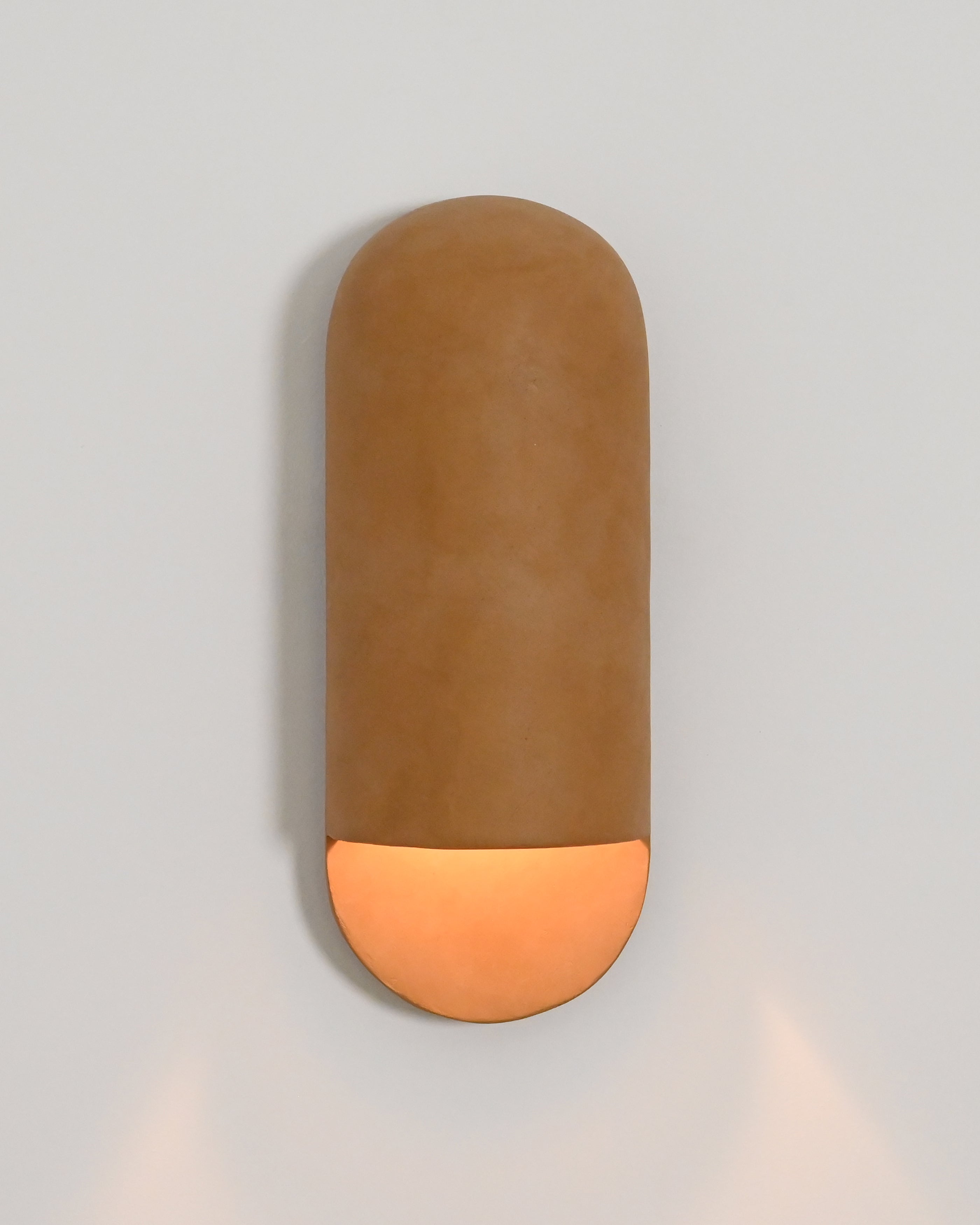 Large Tera Sconce - Lime Plaster