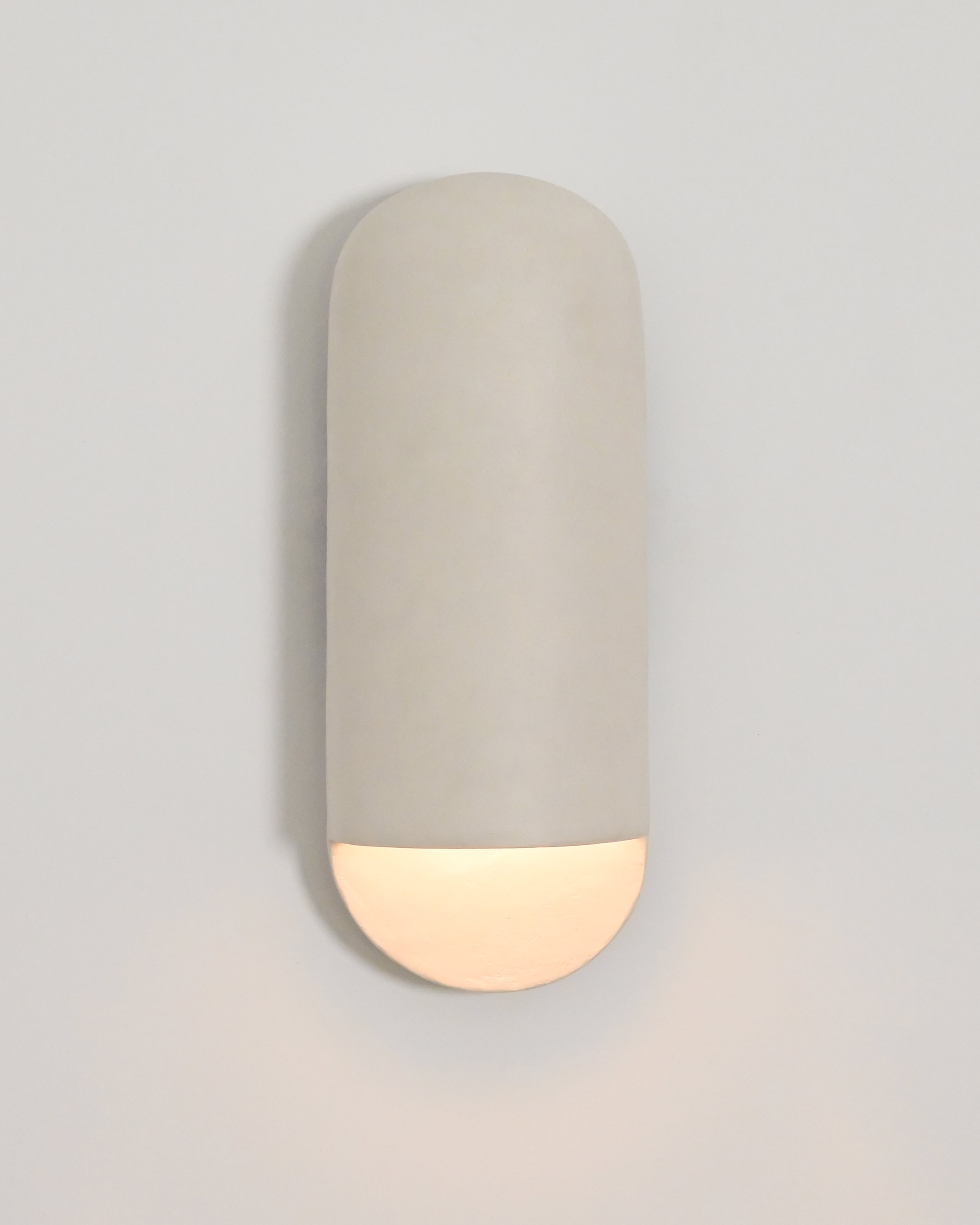 Large Tera Sconce - Lime Plaster