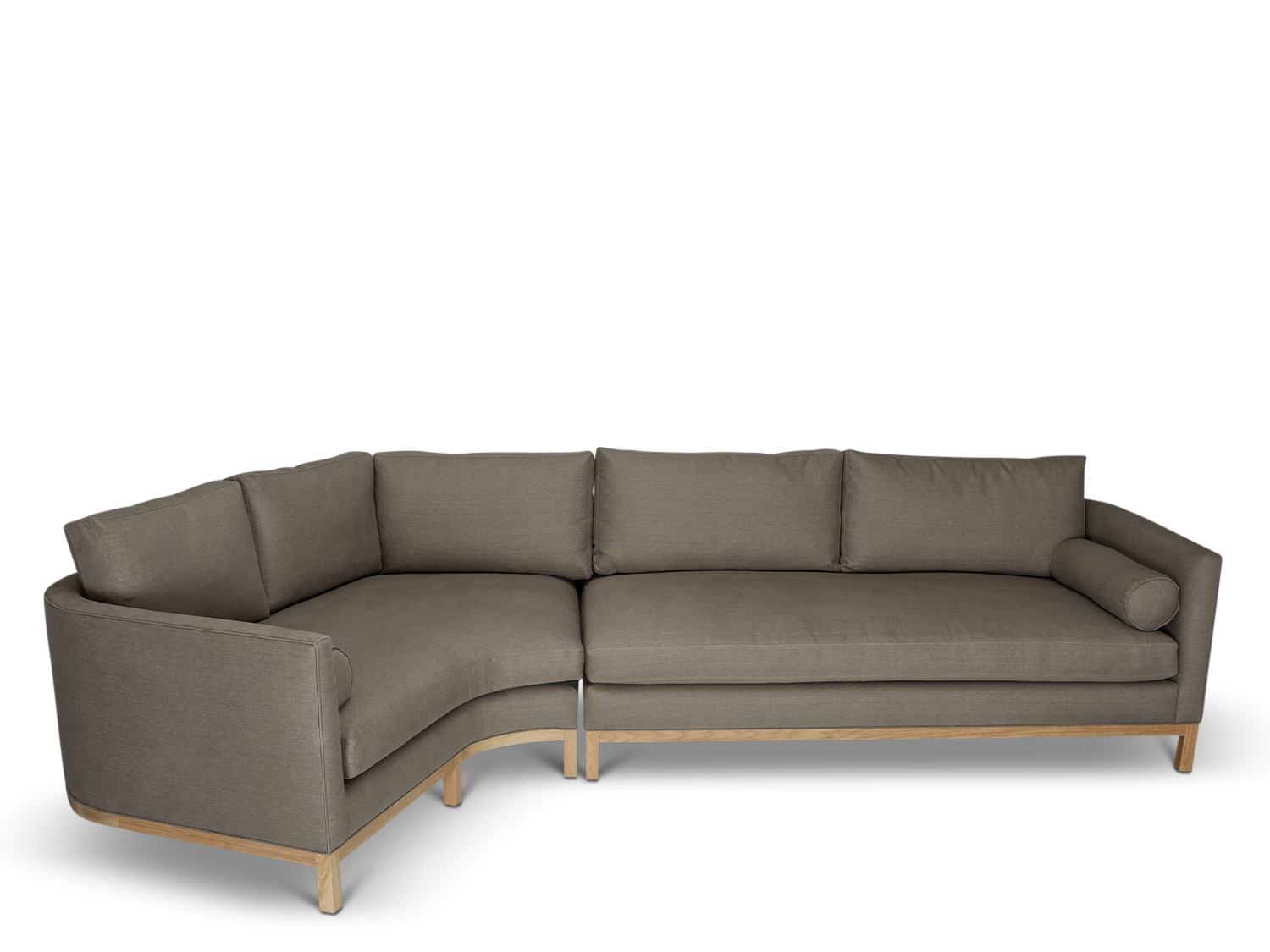 Curved Back Sectional