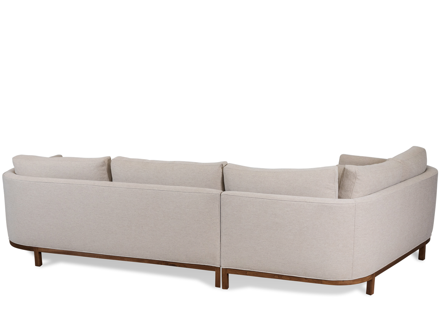 Curved Back Sectional