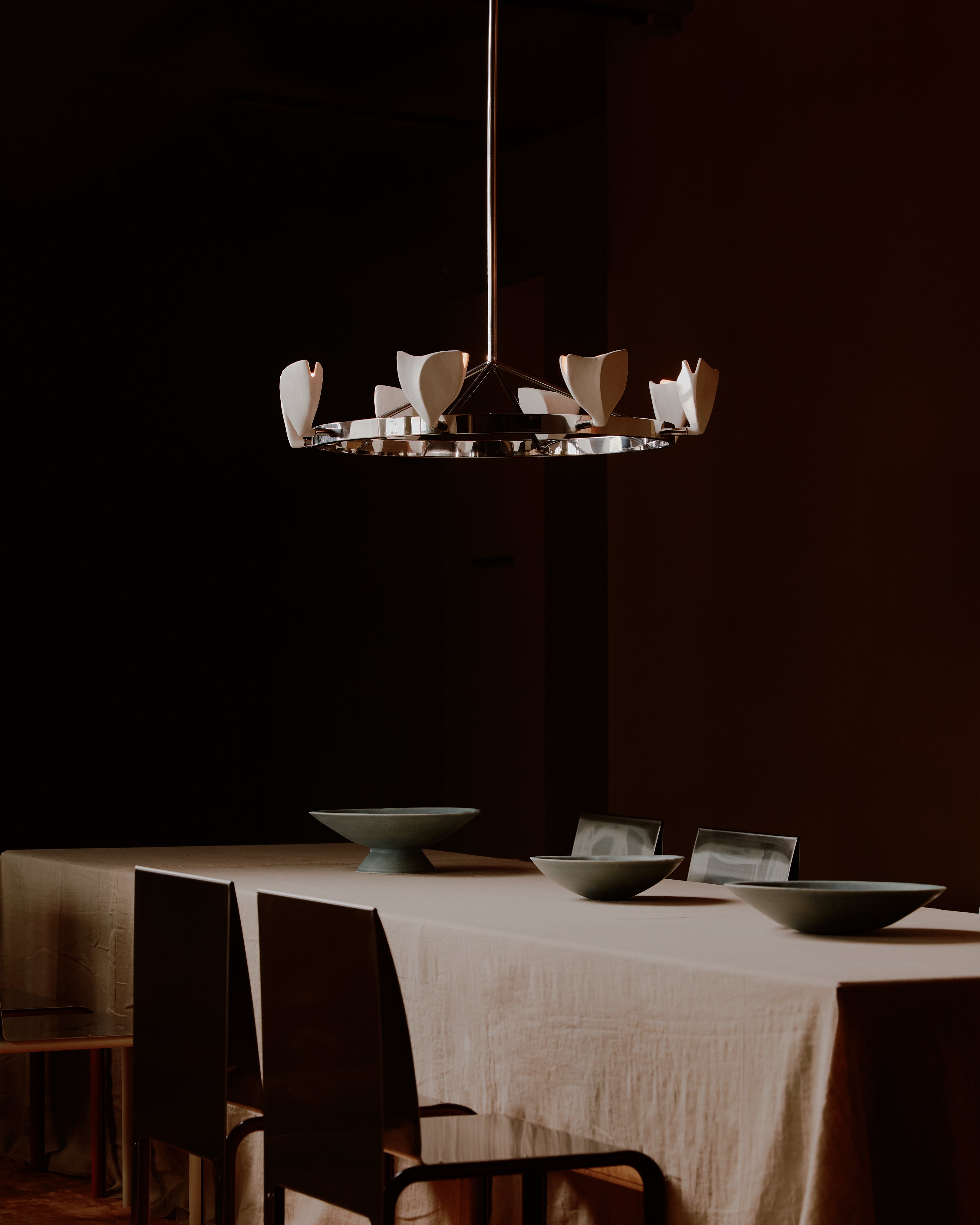 Foxglove Single-Tier Chandelier