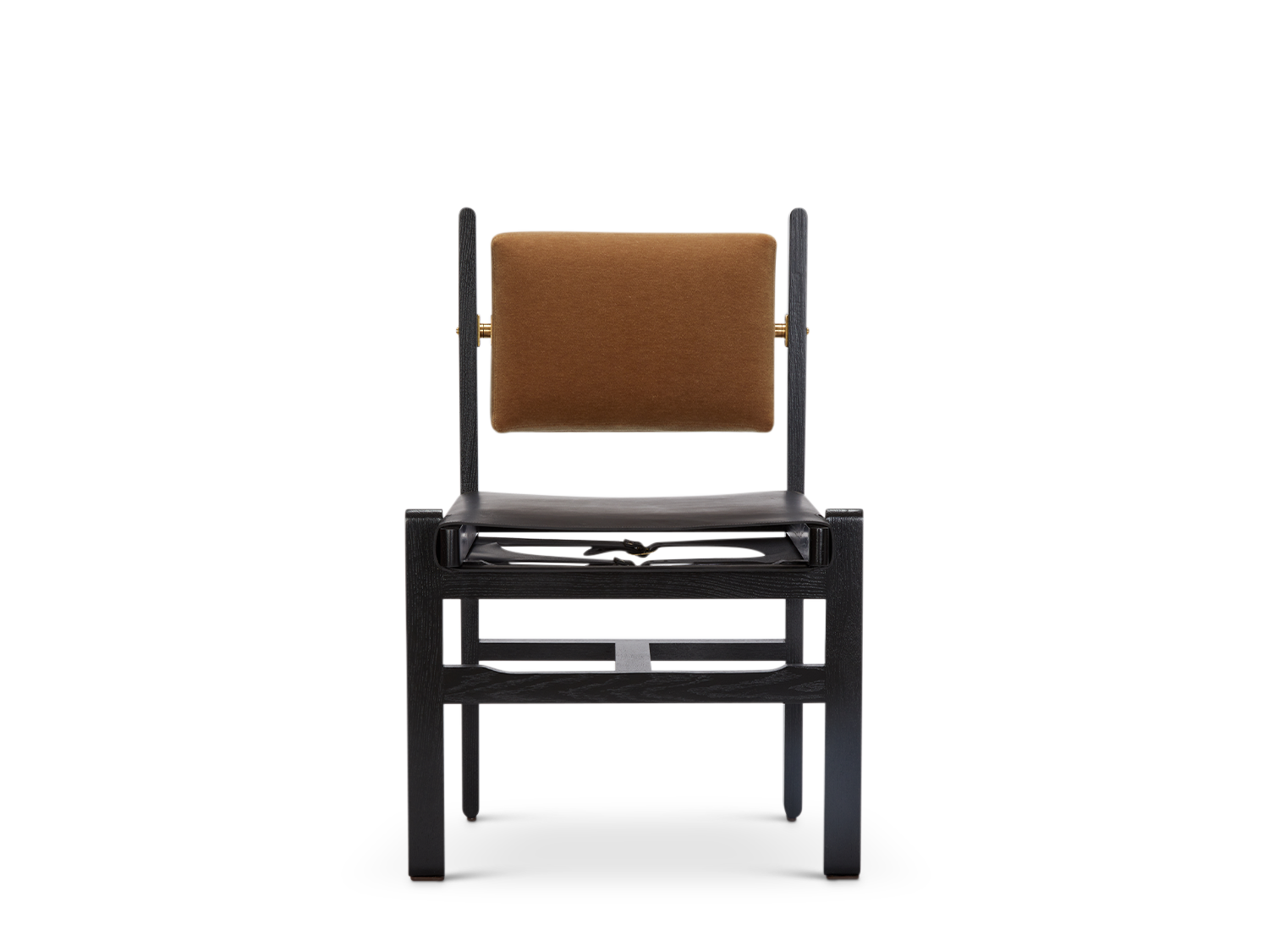 Morro Dining Side Chair - Morro Leather Sling Seat