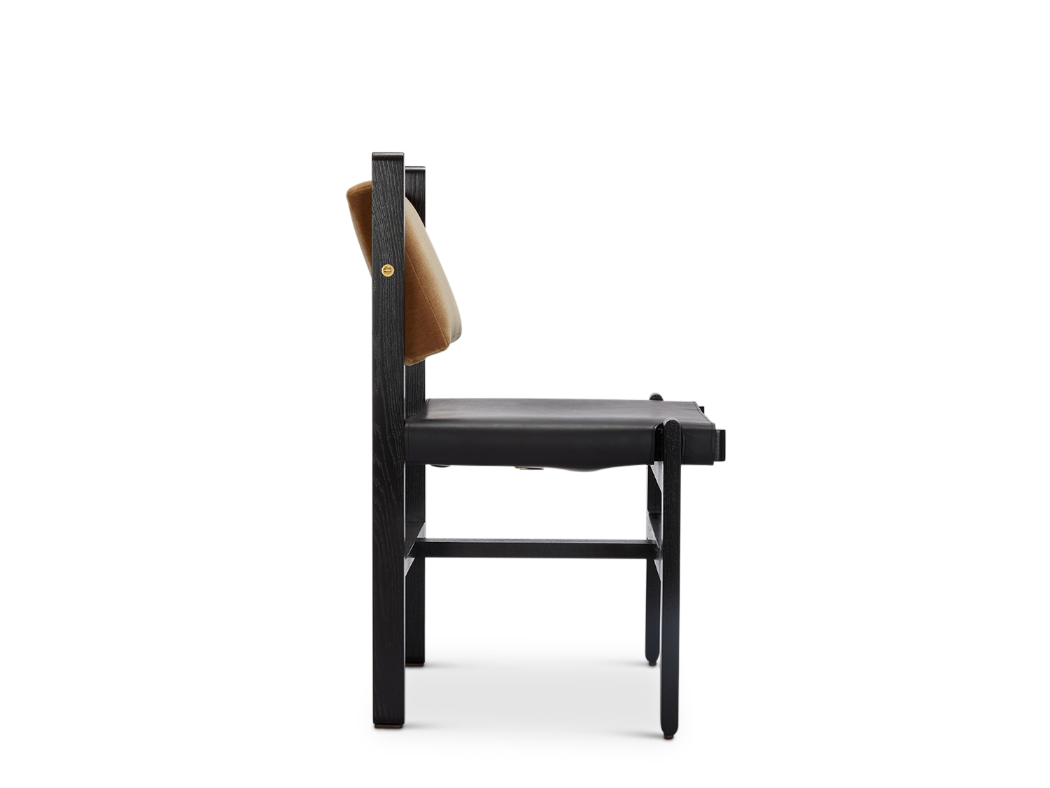 Morro Dining Side Chair - Morro Leather Sling Seat
