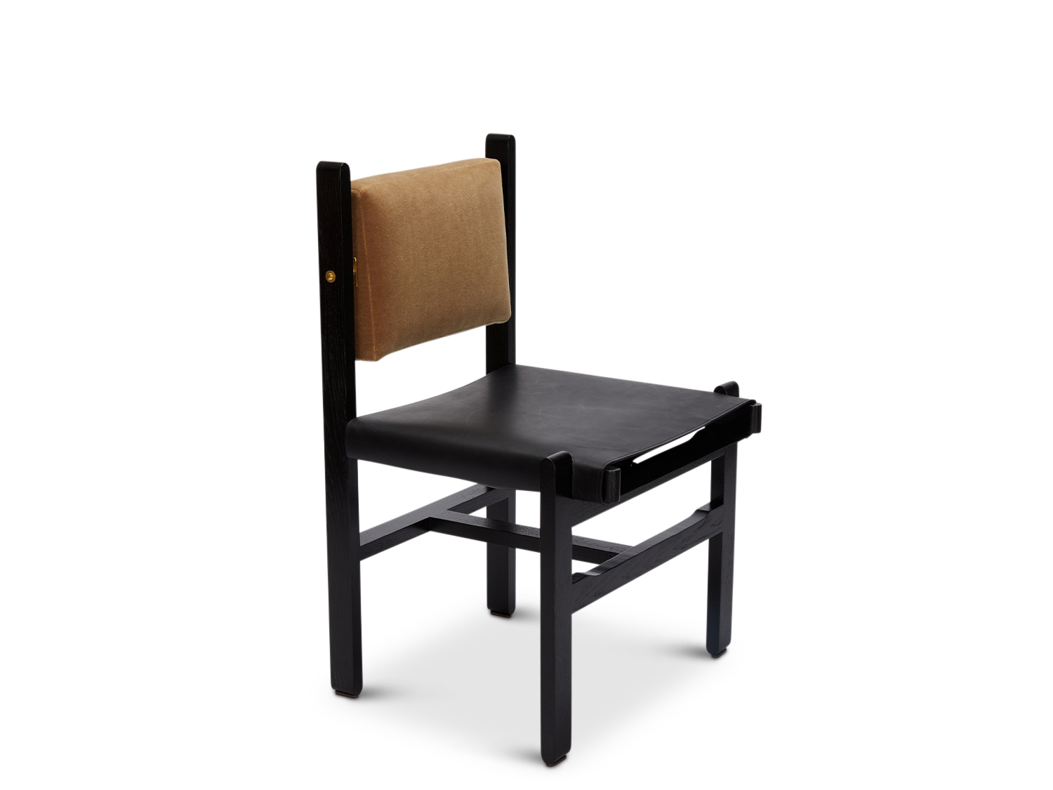 Morro Dining Side Chair - Morro Leather Sling Seat