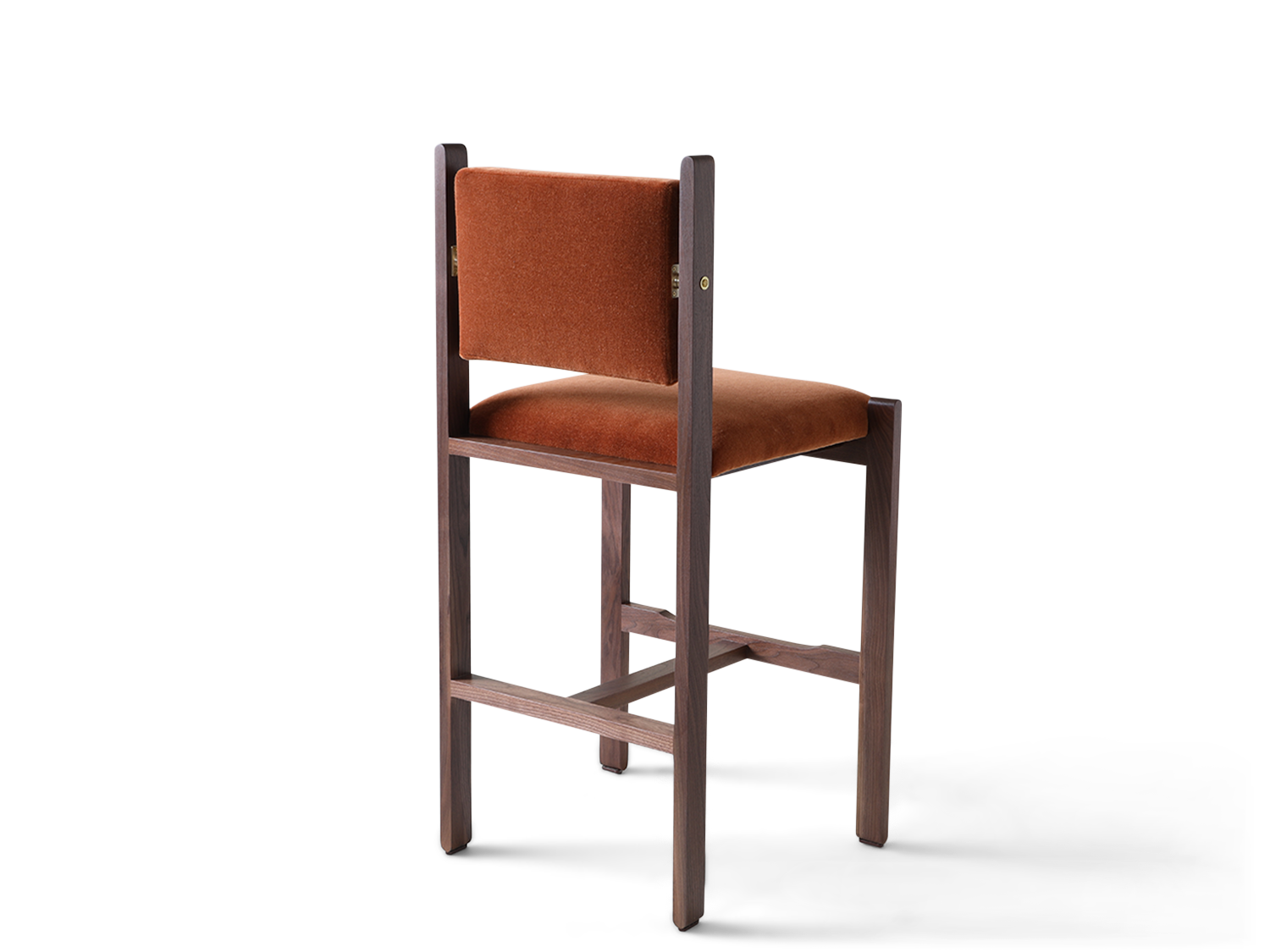 Morro Armless Barstool - Upholstered Seat