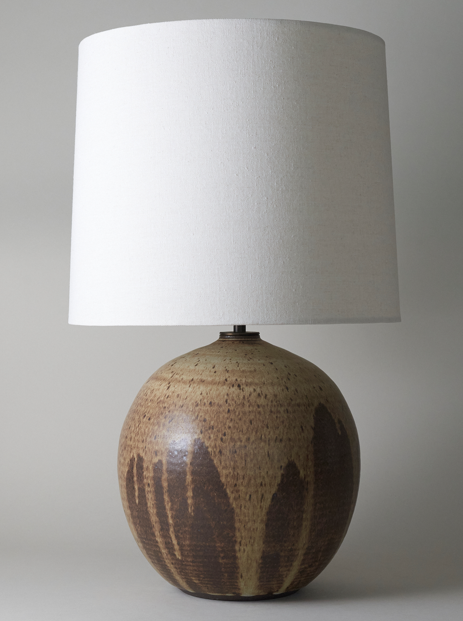 Large Orb Lamp - Live Oak
