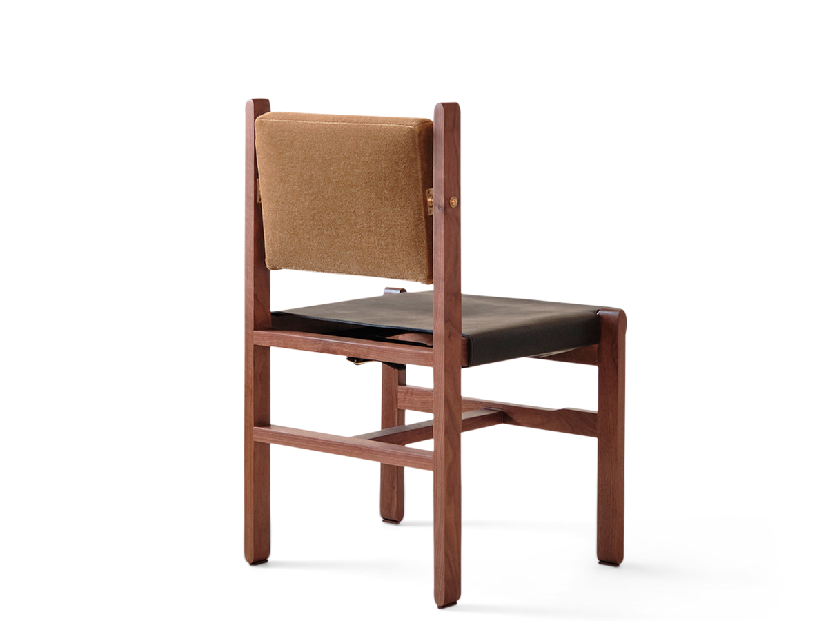 Morro Dining Side Chair - Leather Sling Seat