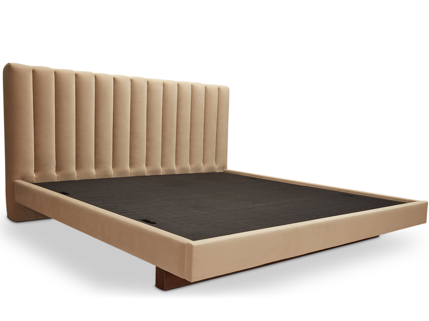 Capitan Bed - Fully Upholstered