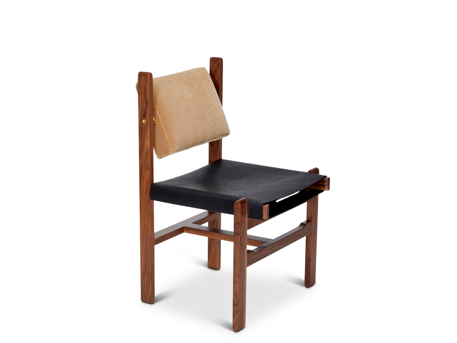 Morro Dining Side Chair - Morro Leather Sling Seat