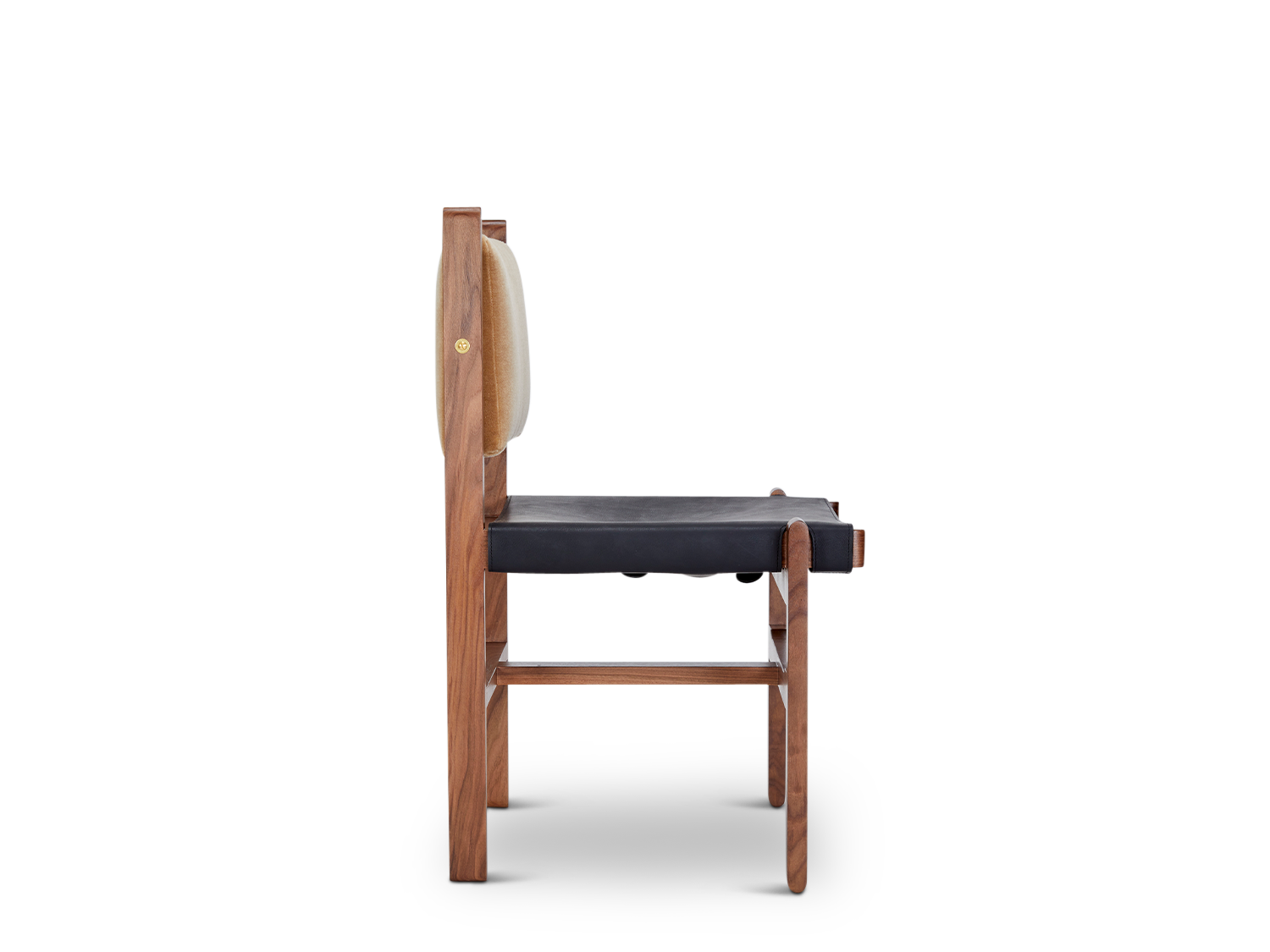 Morro Dining Side Chair - Morro Leather Sling Seat