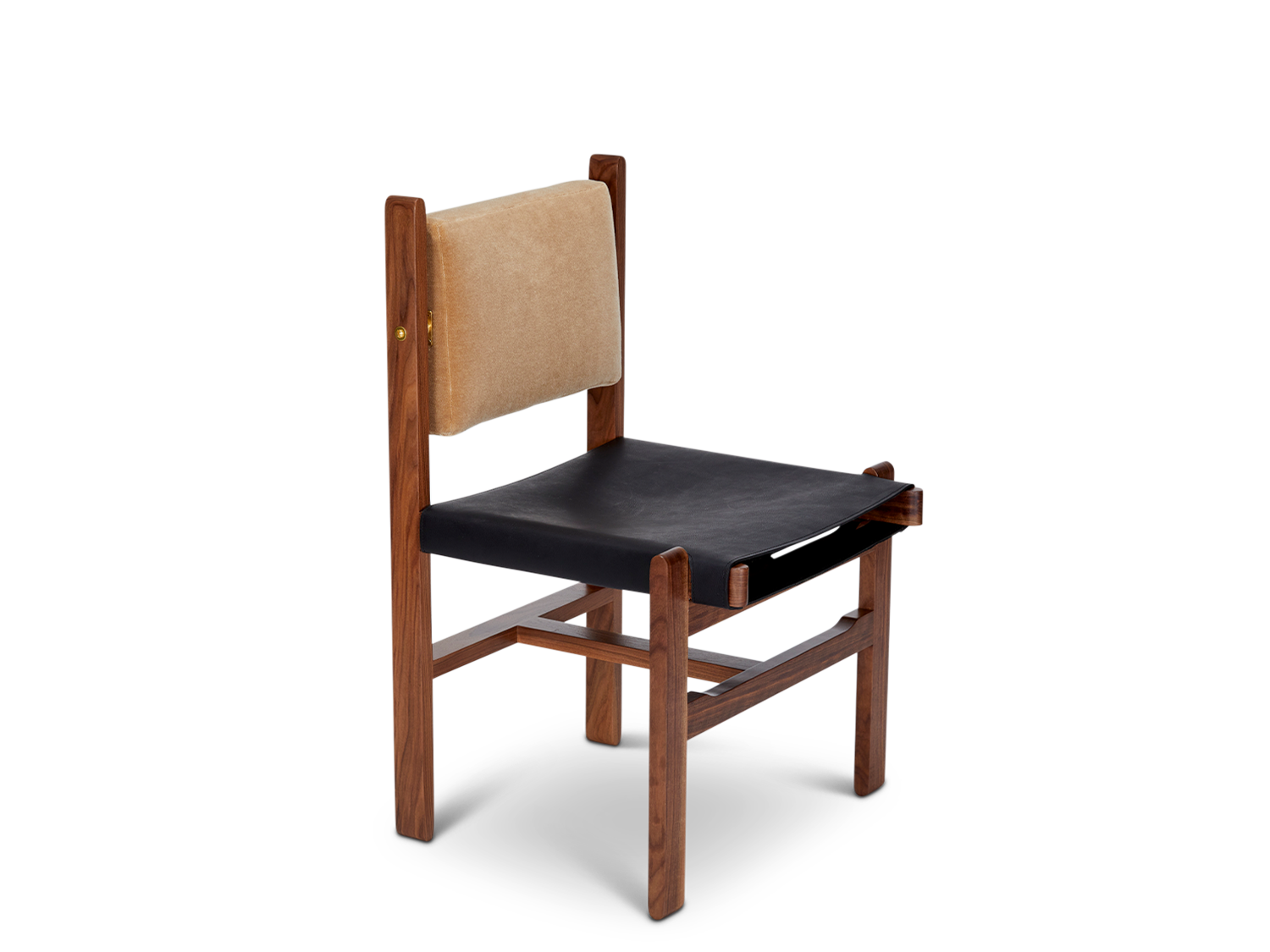 Morro Dining Side Chair - Morro Leather Sling Seat