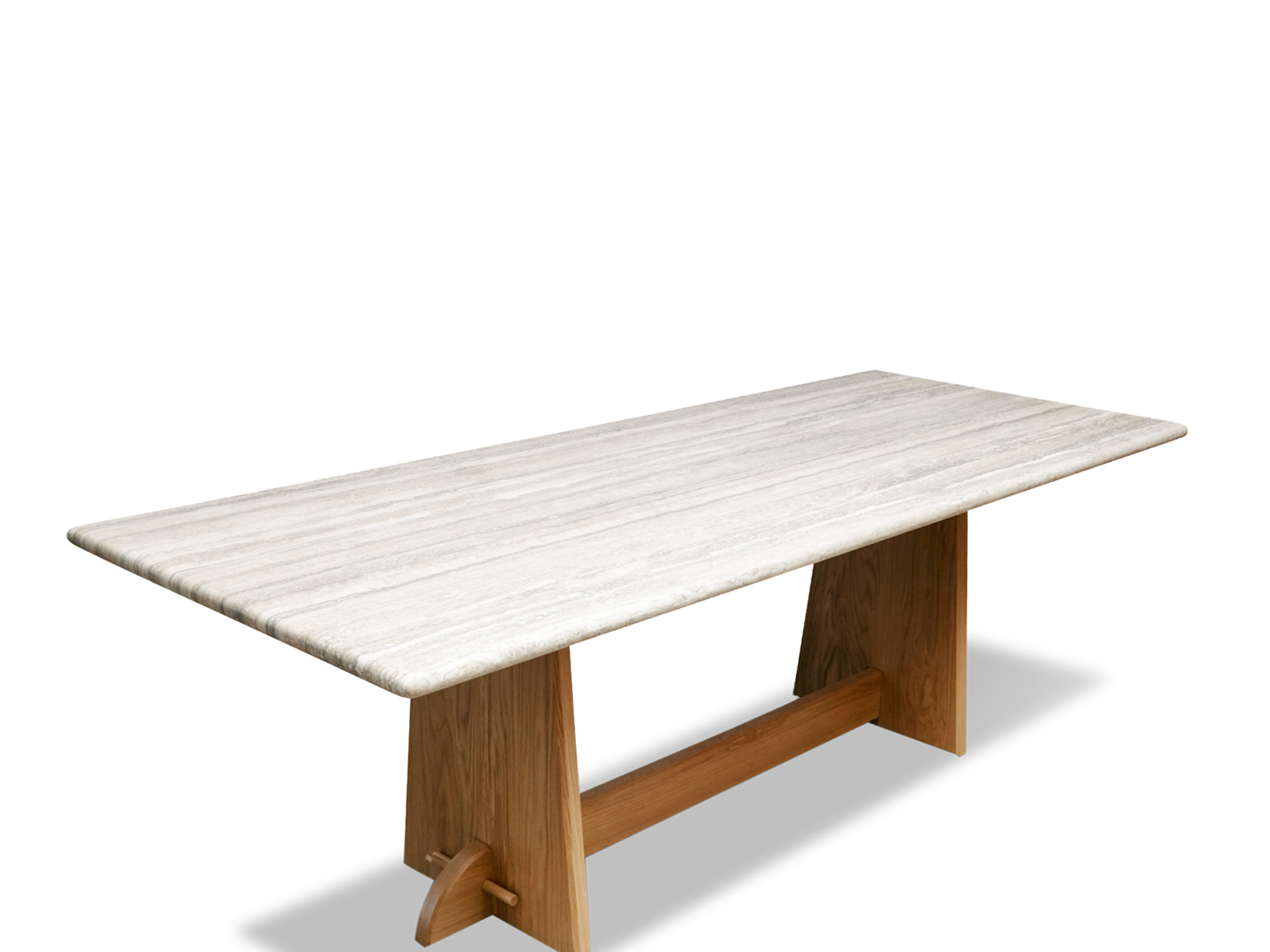 Ojai Dining Table Stone Top - Contract Grade
