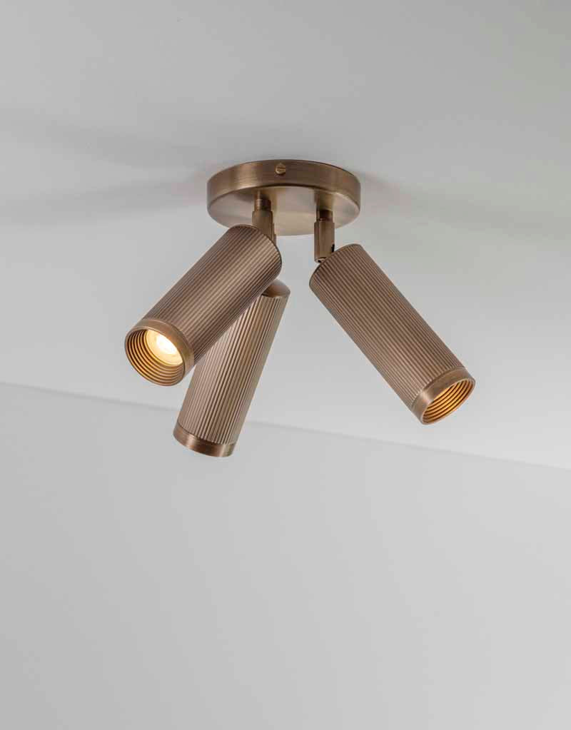 Spot Triple Ceiling Light