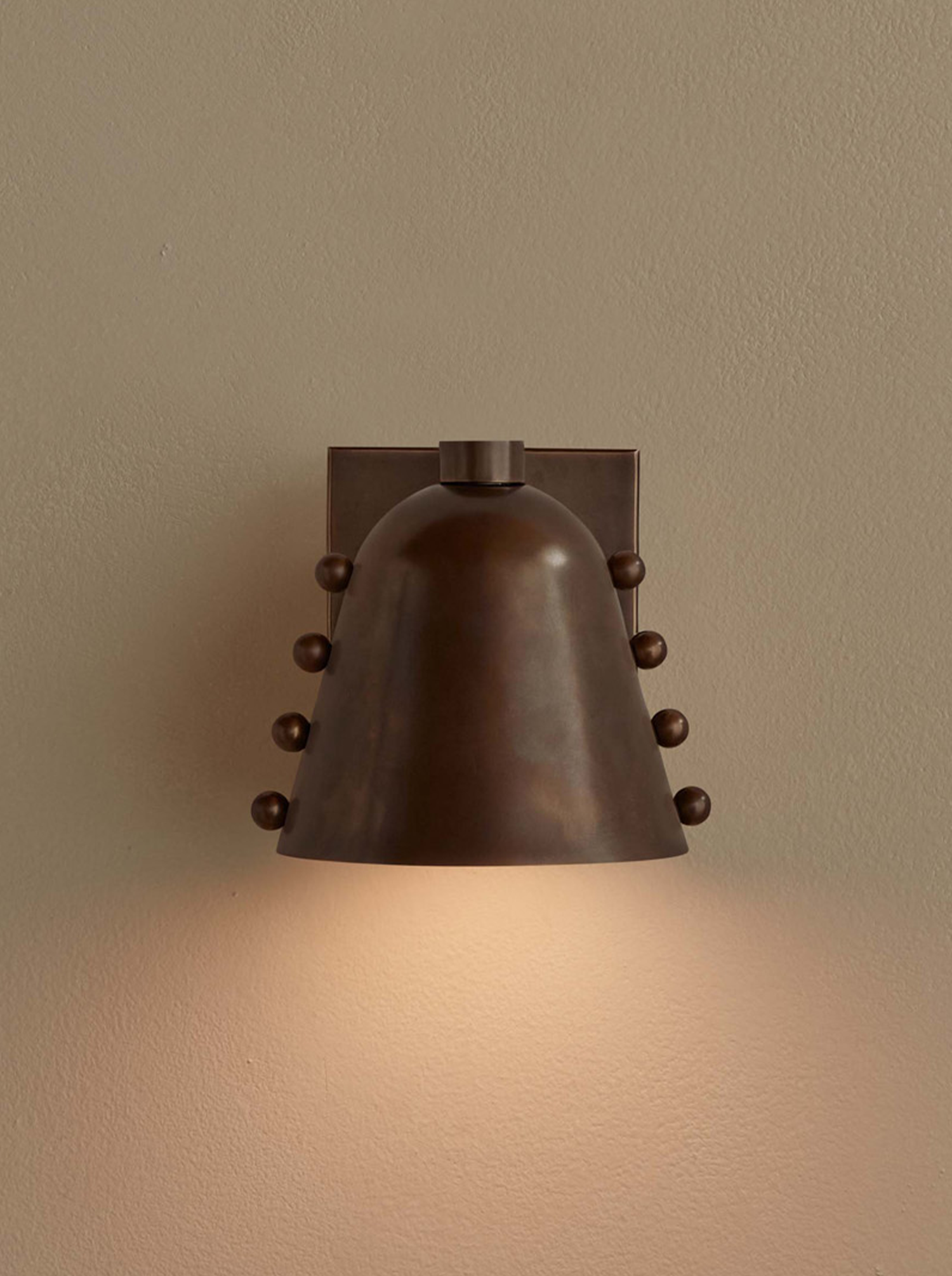 Brass Gemma Sconce Small