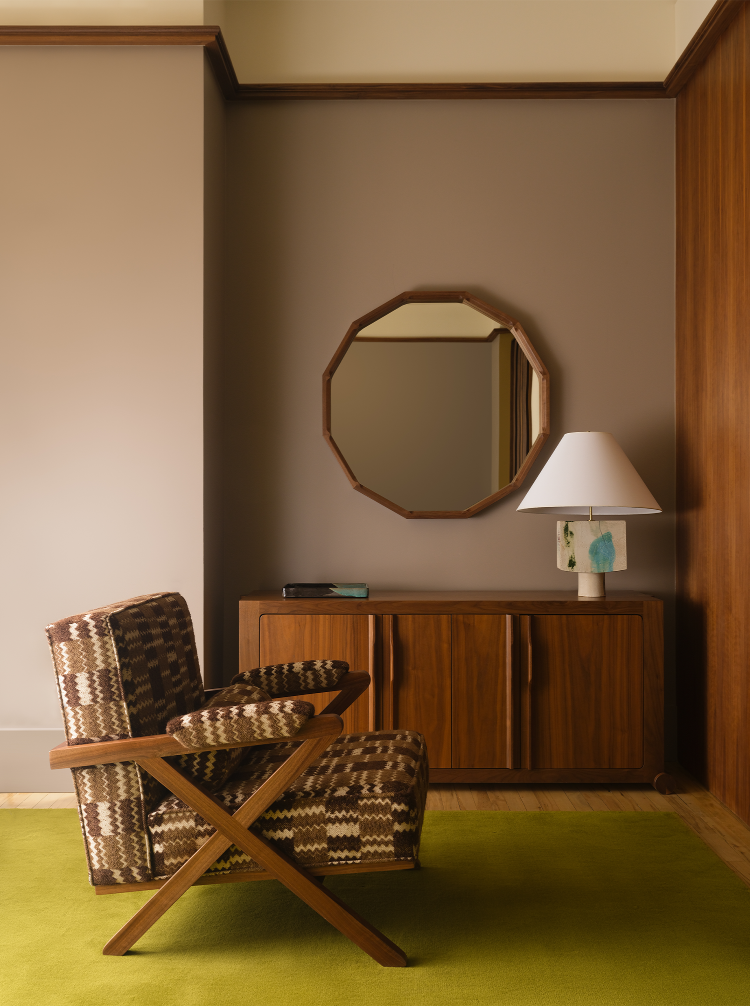 Facet Mirror - Round