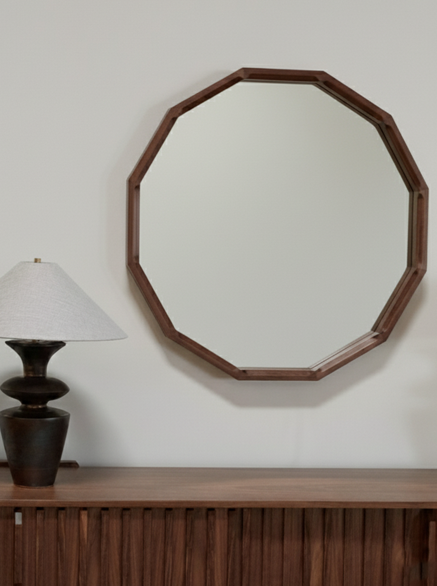 Facet Mirror - Round