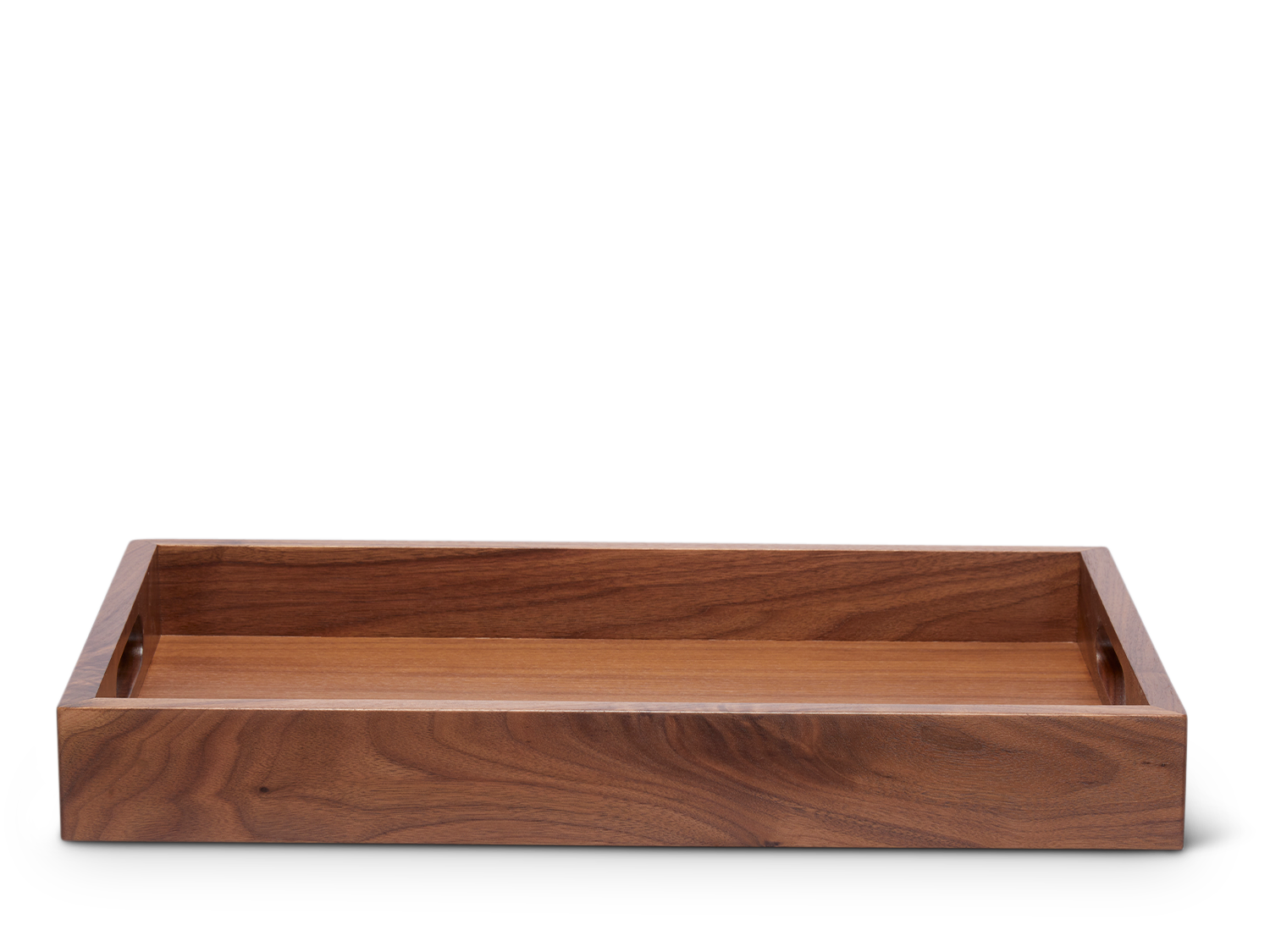 Moreno Tray - Rectangle - Natural Walnut