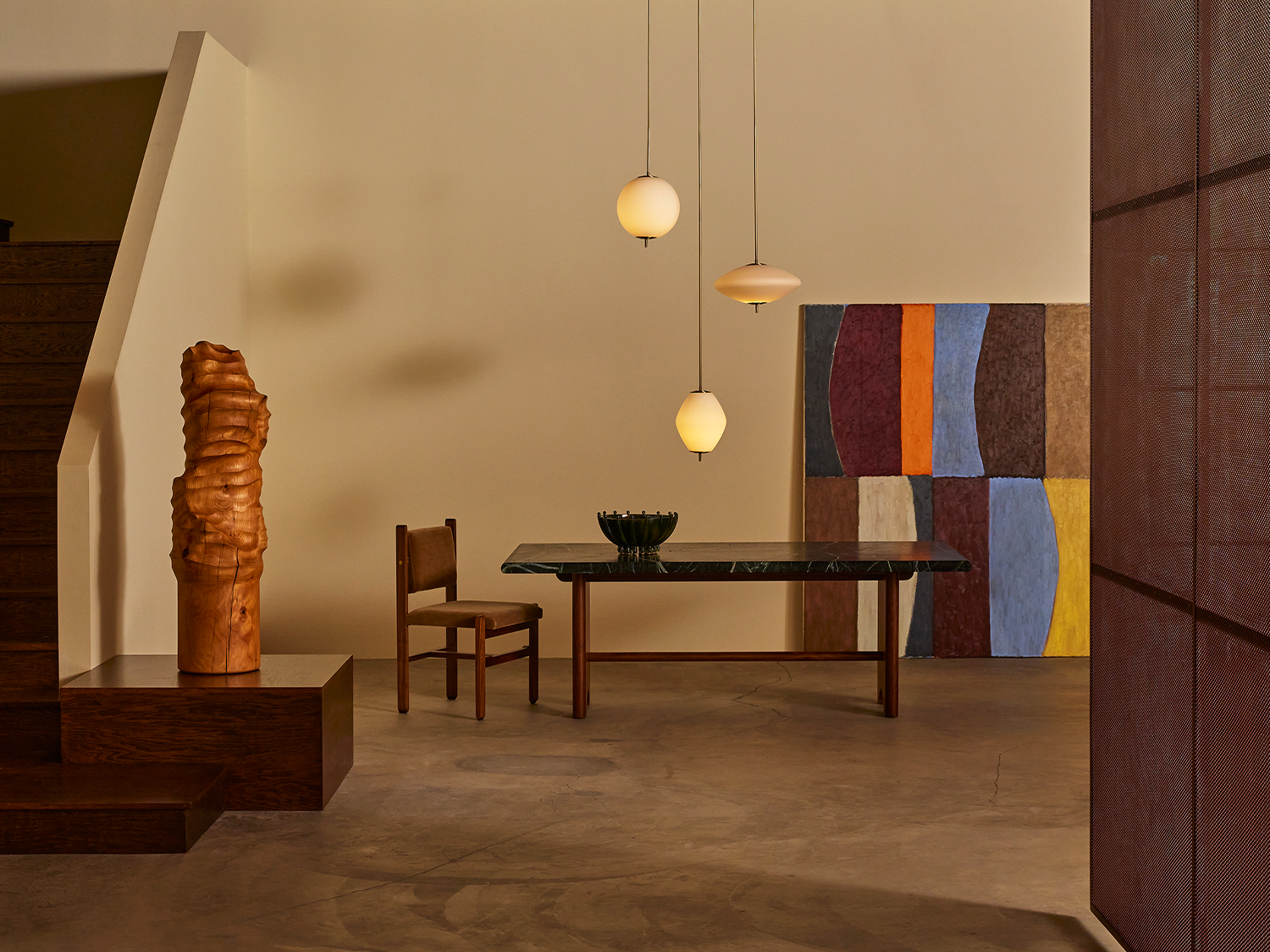 Morro Dining Side Chair - Upholstered Seat