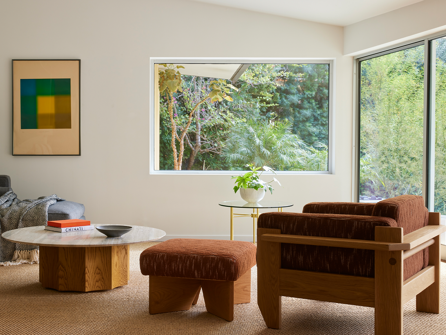 Portola Ottoman - Square