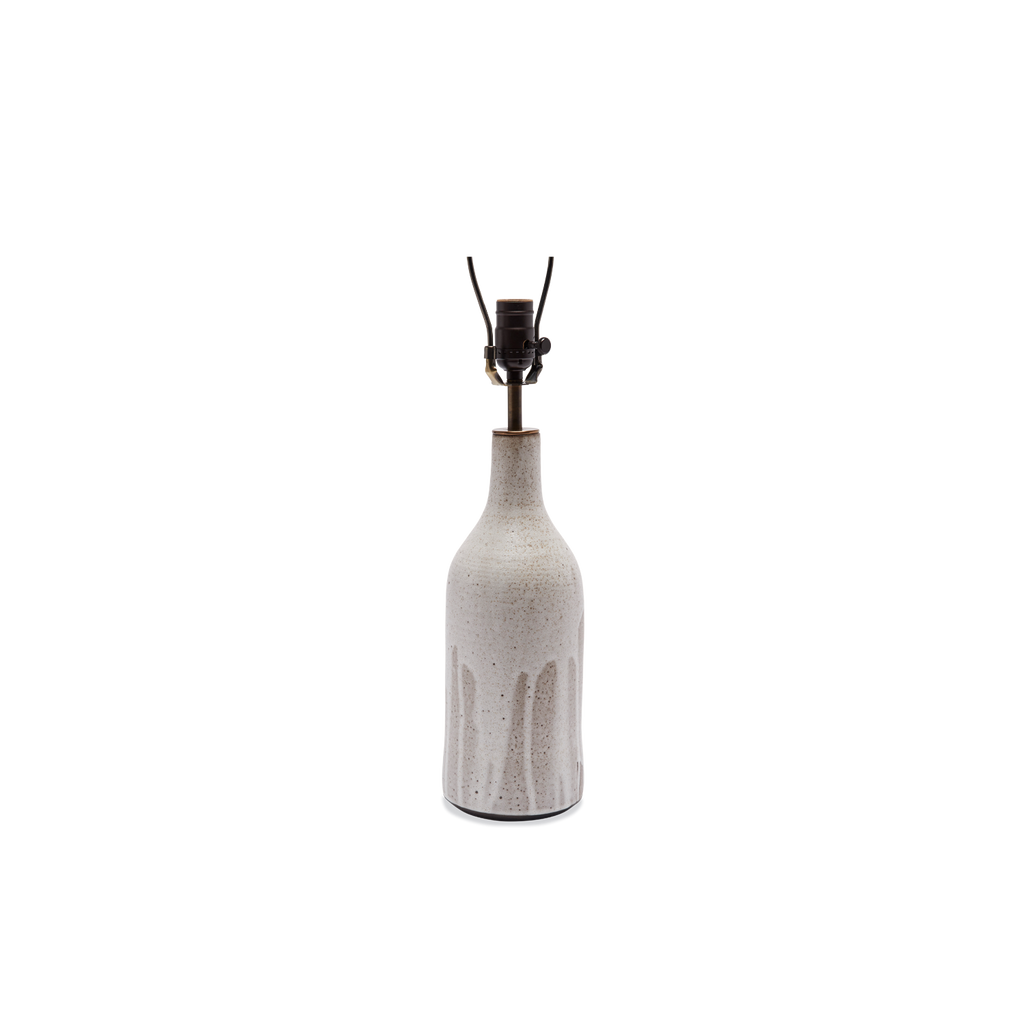 Poured Bottle Lamp - White – lawson-fenning
