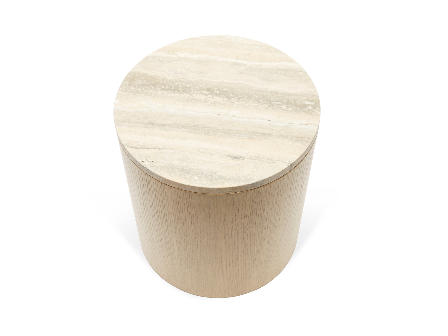 Prospect Side Table with Stone