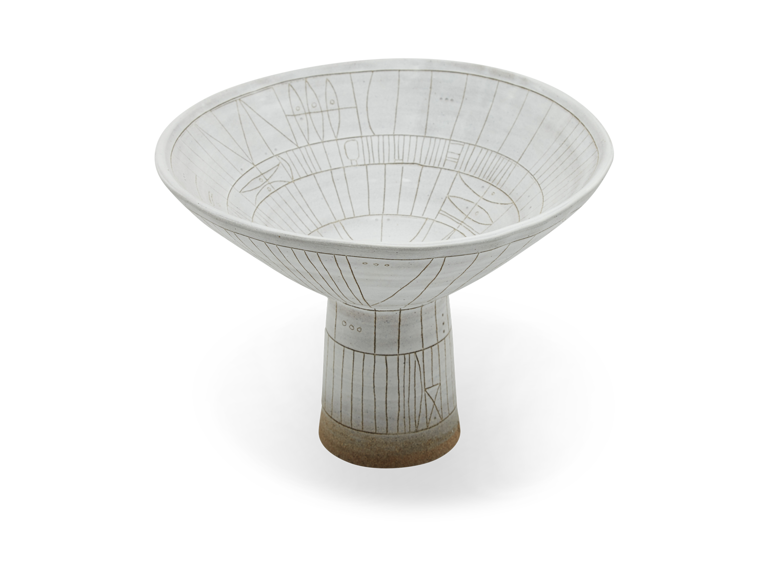 Scribe Pedestal Bowl