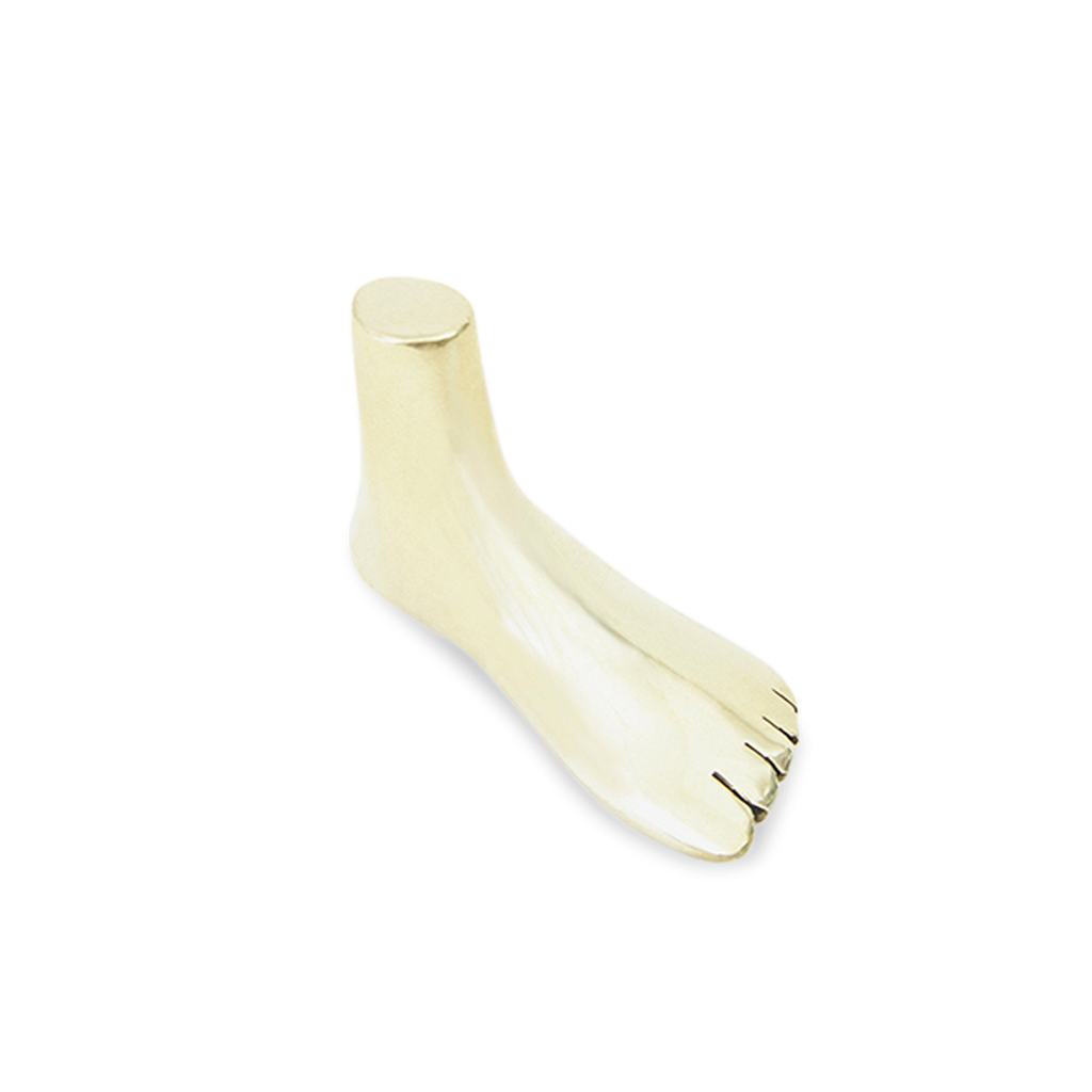 4273 Small Brass Foot Lawson fenning 4273-small-brass-foot-lawson-fenning