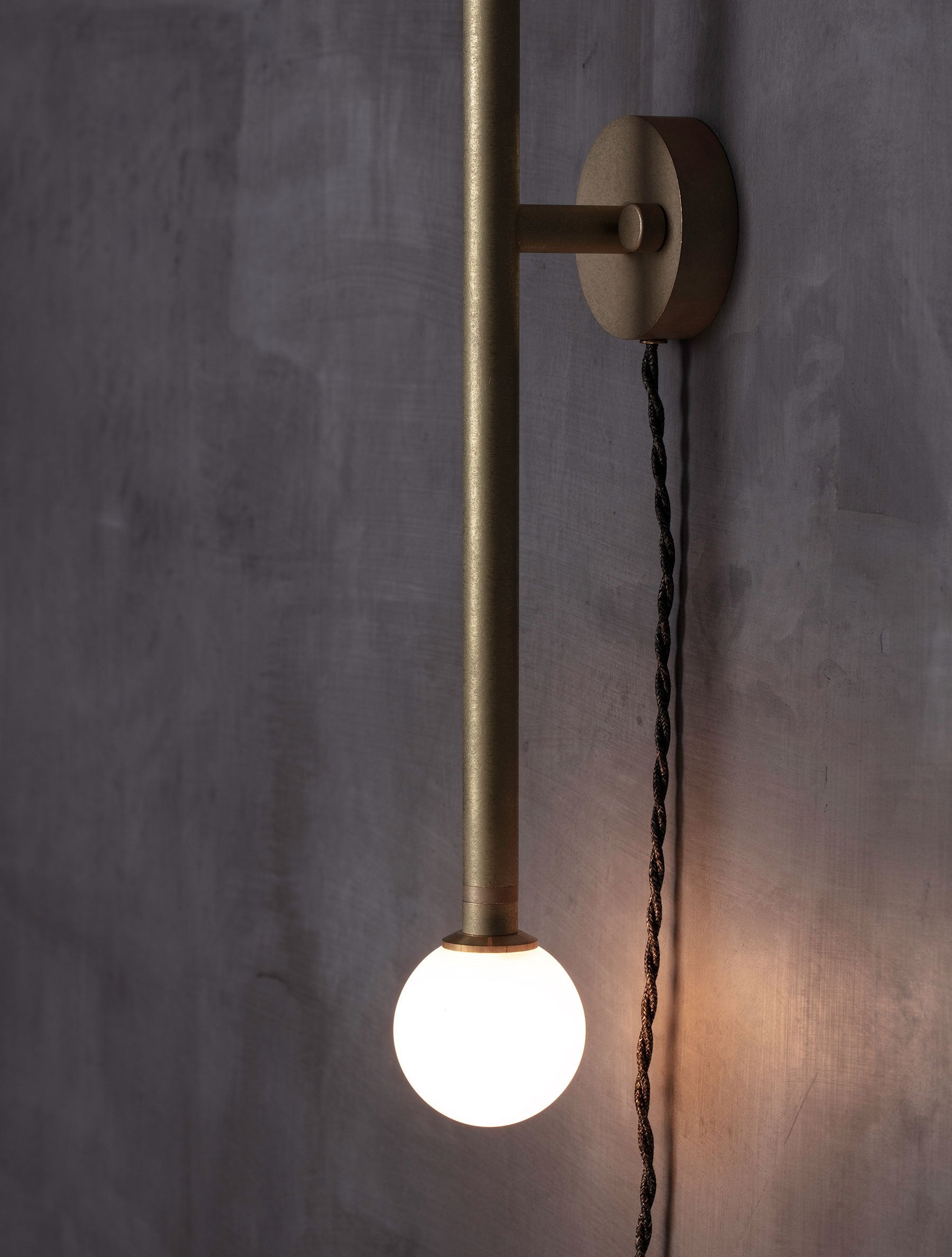 Brass T2 Sconce