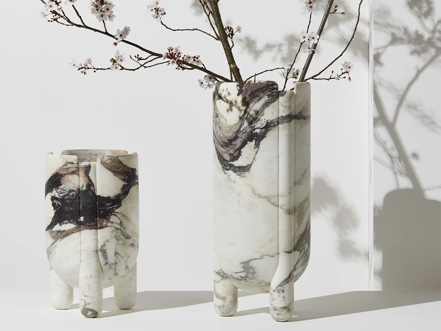 HAN Vase - Calacatta Viola Marble