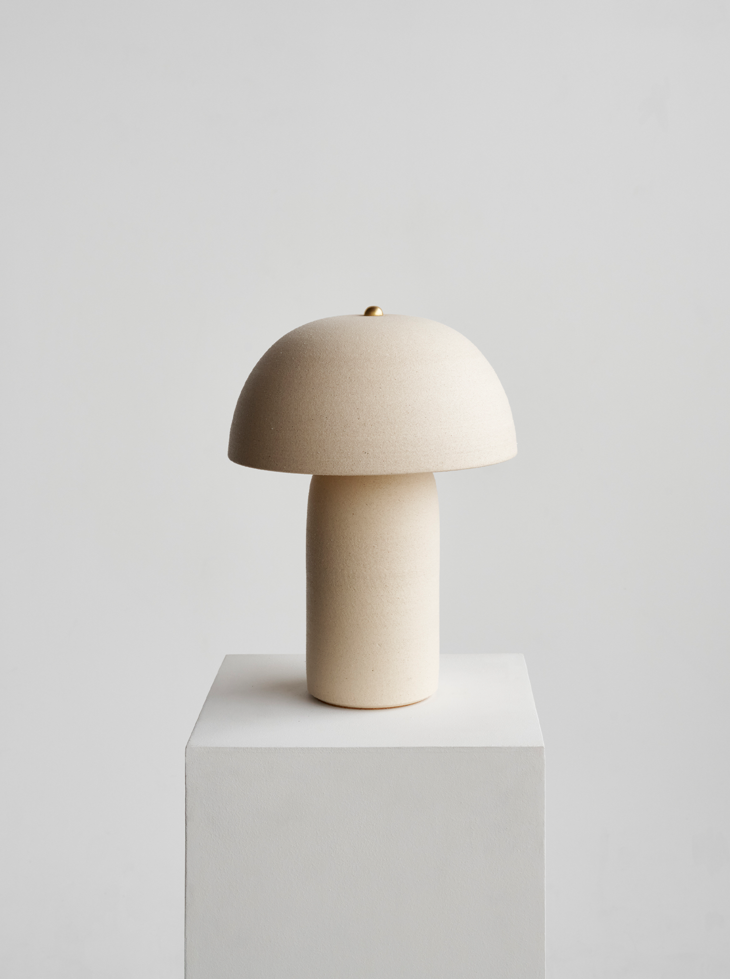 Tera Lamp - Unglazed