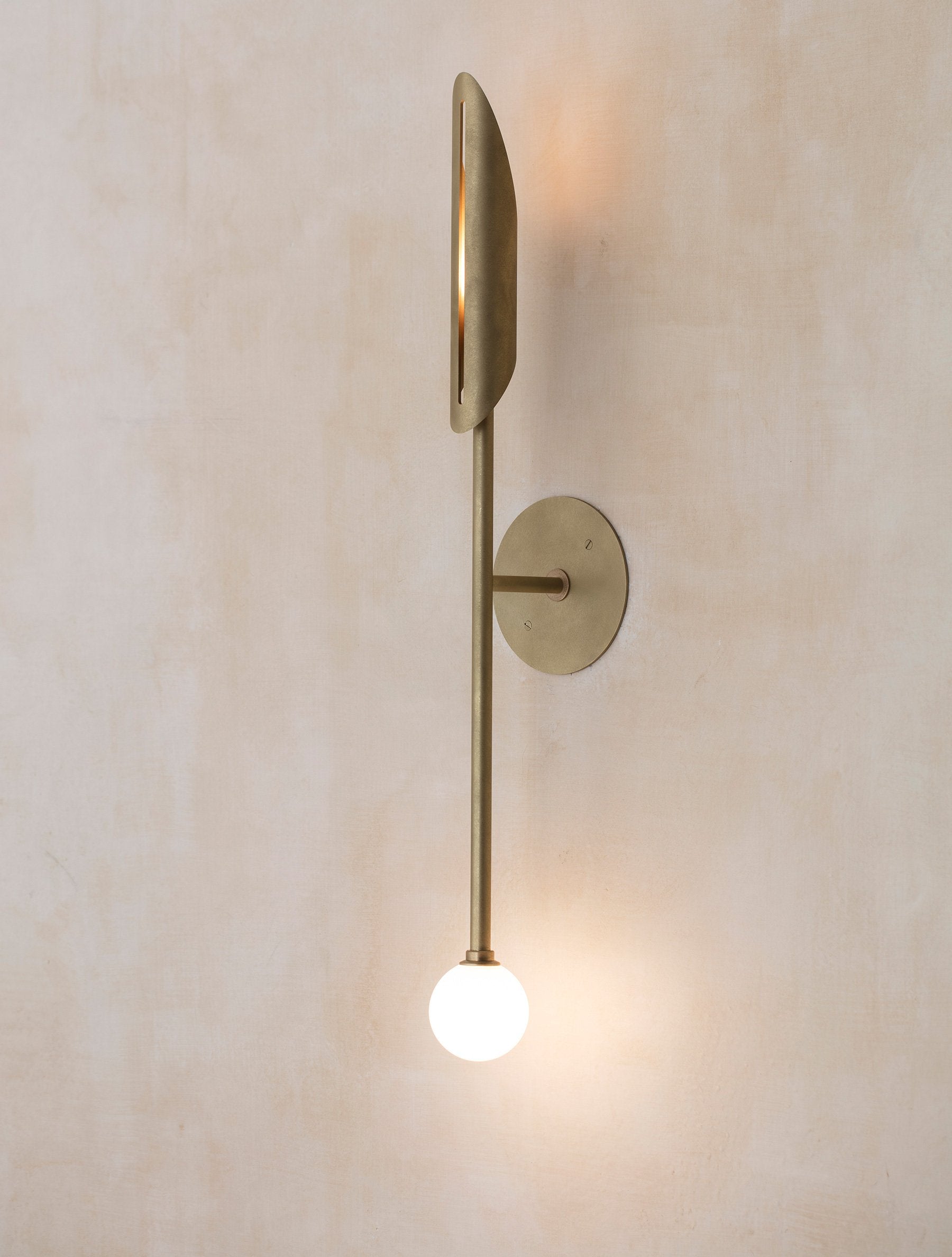 Voyager 11" Orb Sconce