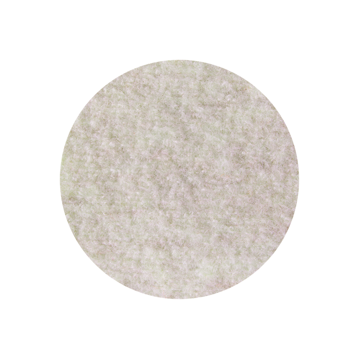 Boiled Wool - Grey White