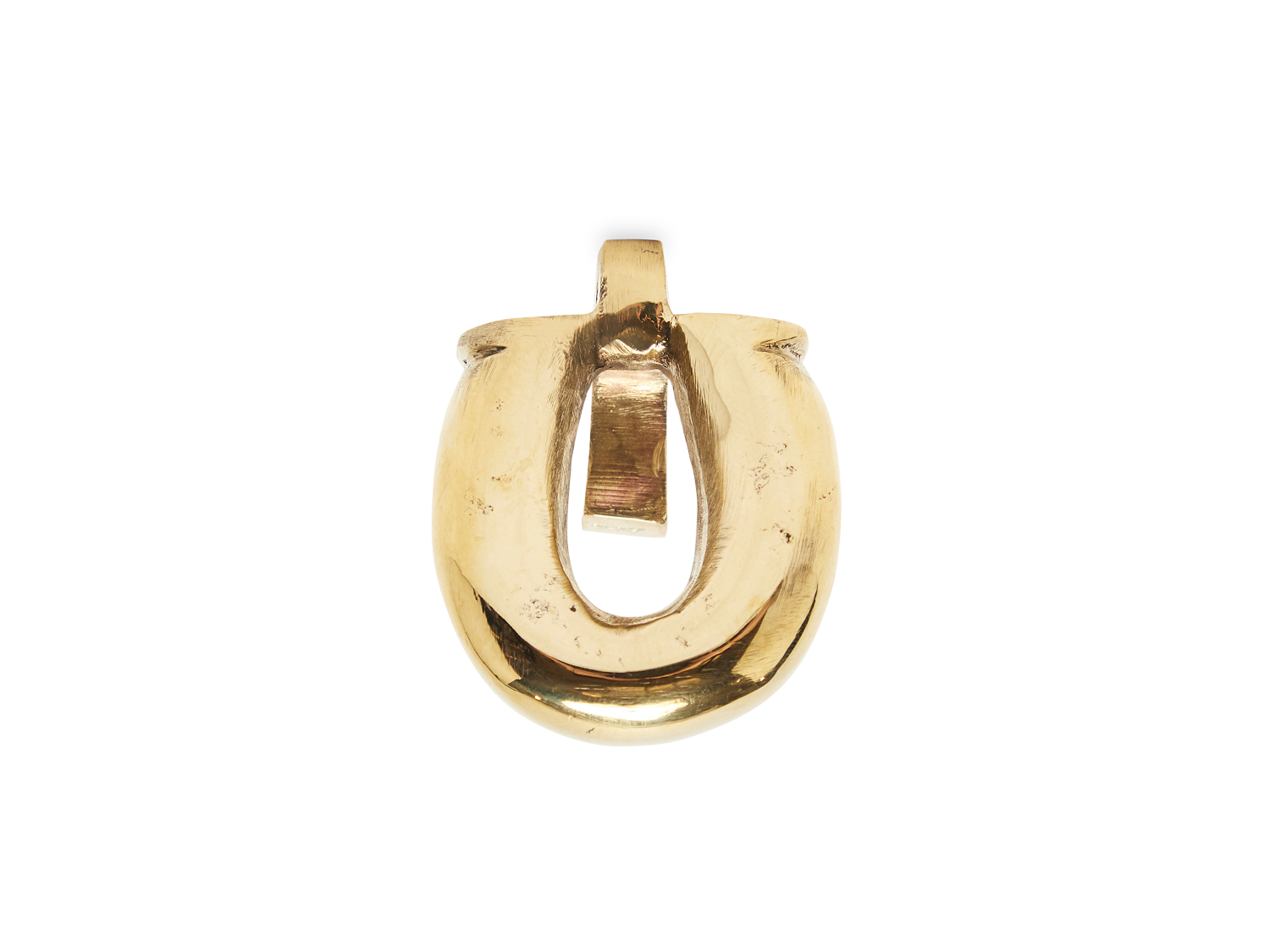 Brass Horseshoe Pull