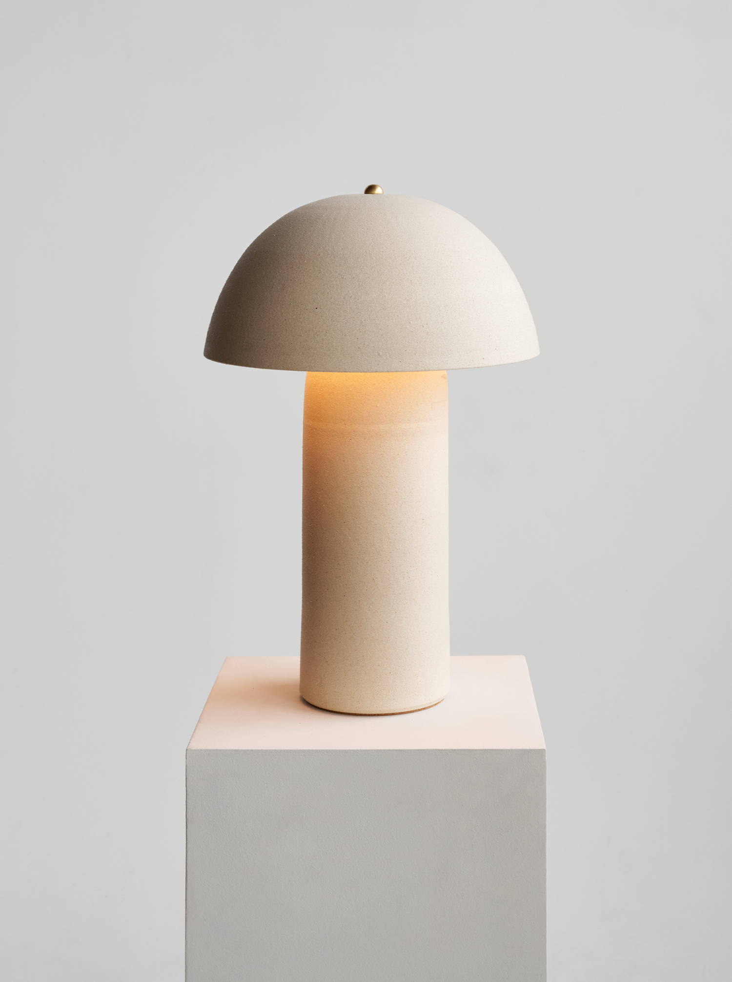 Tera Lamp - Unglazed