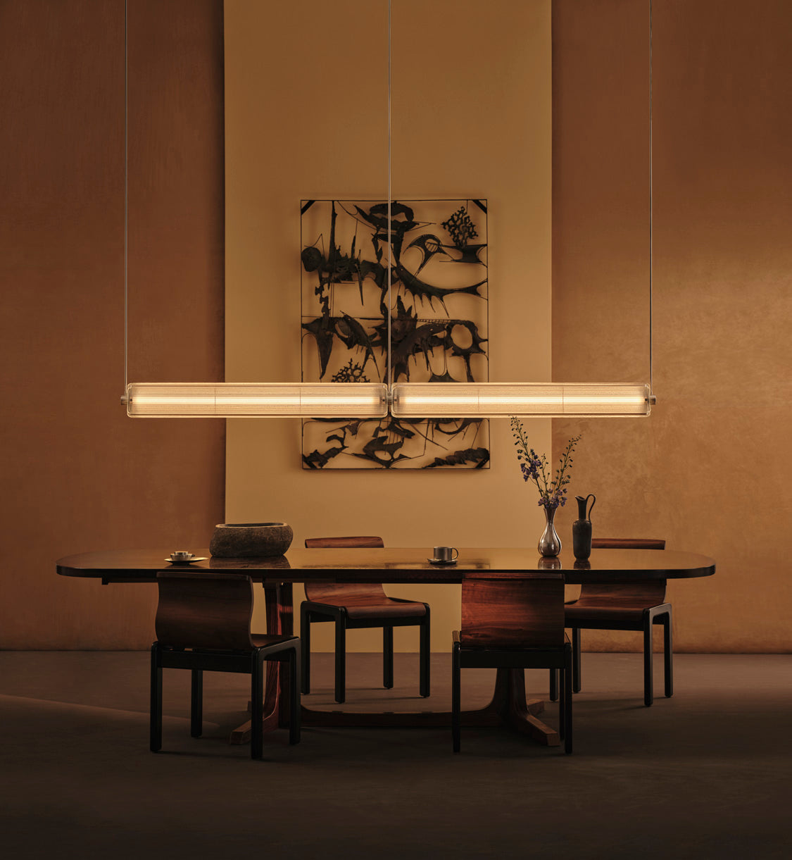 Apex Double Linear Pendant