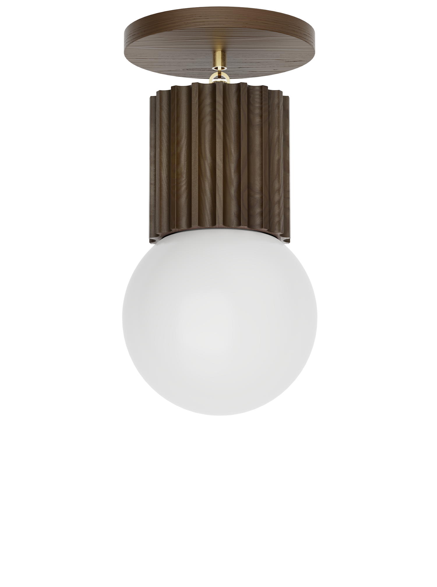 Aster Semi Flush Mount Globe