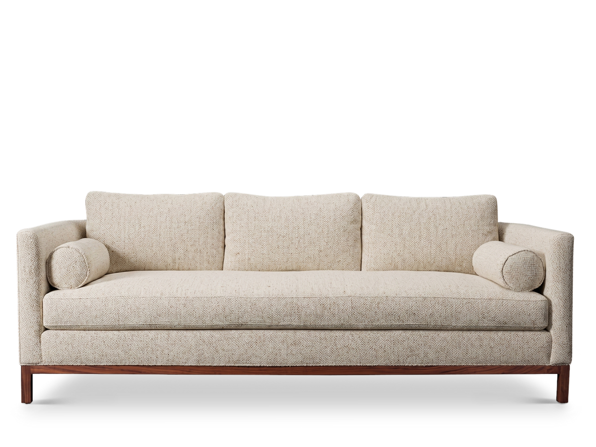 Curved Back Sofa