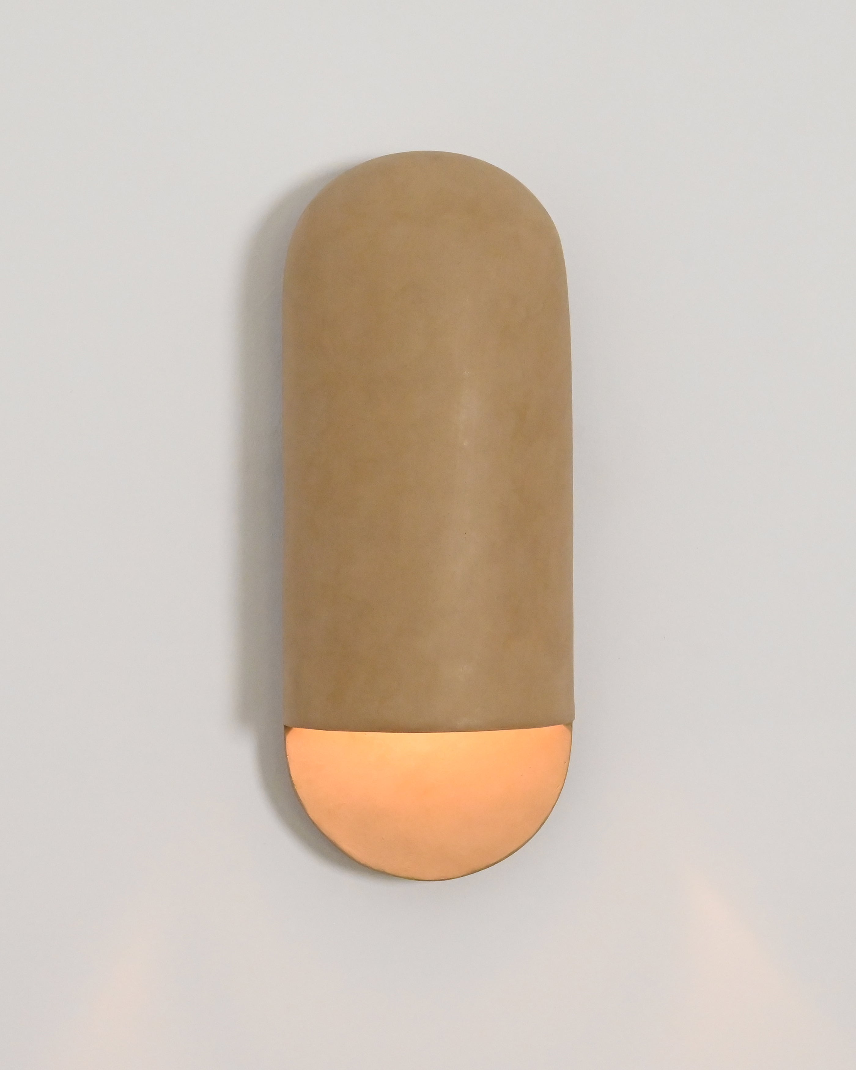 Large Tera Sconce - Lime Plaster