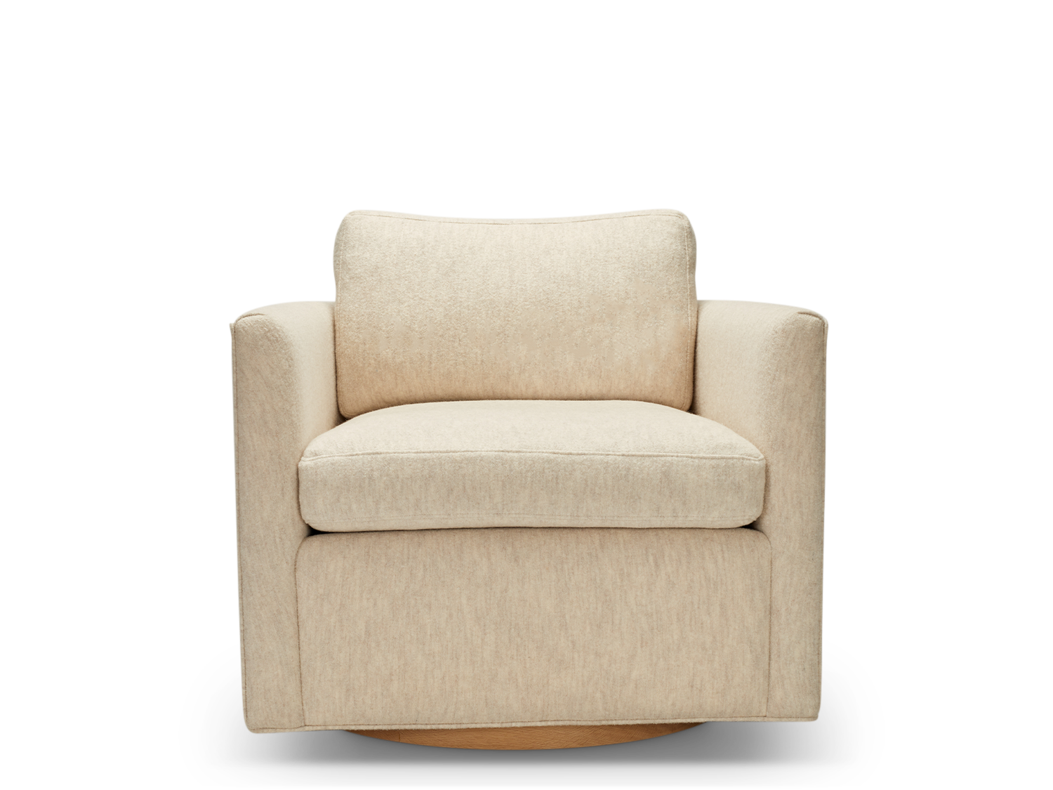 Curved Back Swivel Chair