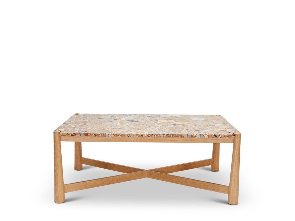 BYCRUISE × LOCKFIELD KANNON TABLE 96˝ Rectangular 8-Seat Covey Corian® Table – LeisureCraft®