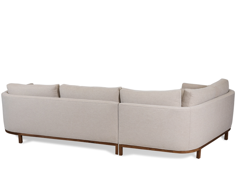 Curved Back Sectional