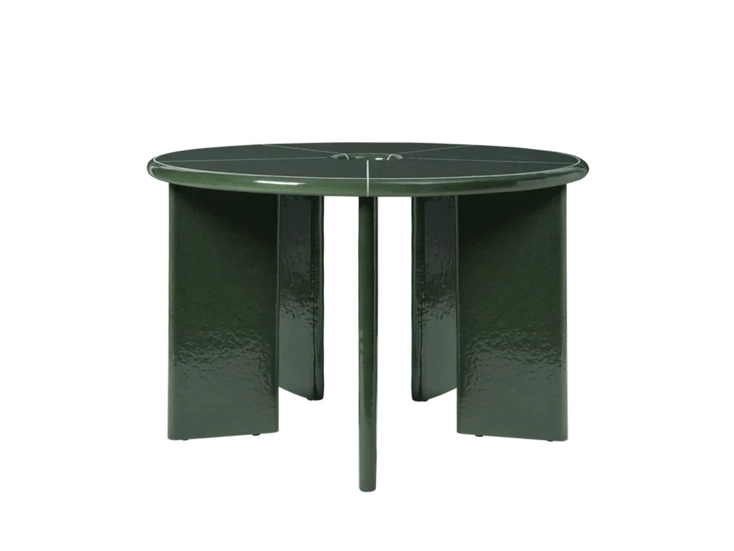 Deya Dining Table - Dark Green