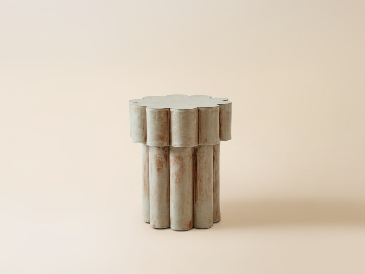 Double Tier Cloud Side Table