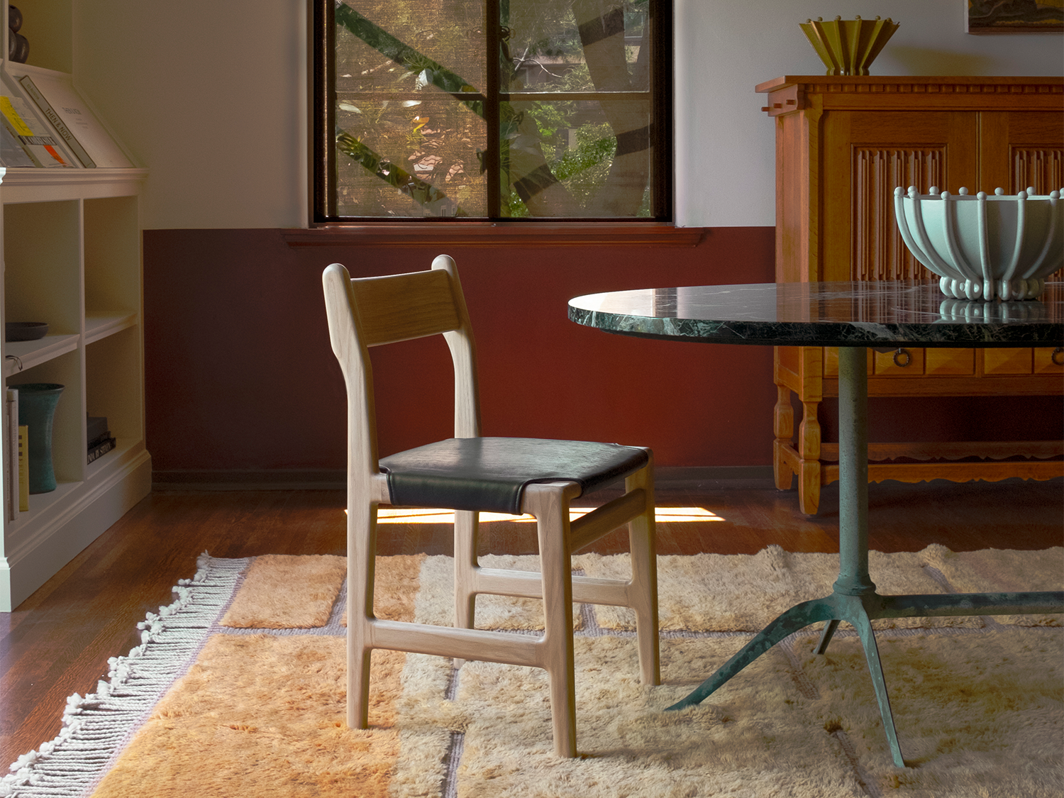 Nikolai Lafuge - Floriano Leather Dining Chair