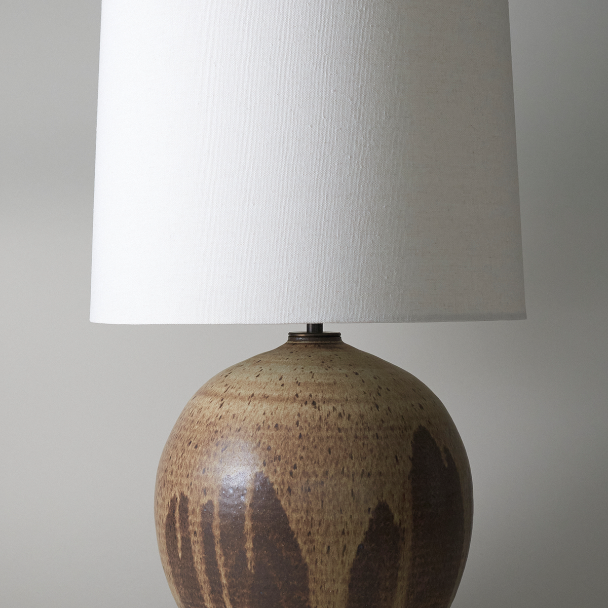 Large Orb Lamp - Live Oak