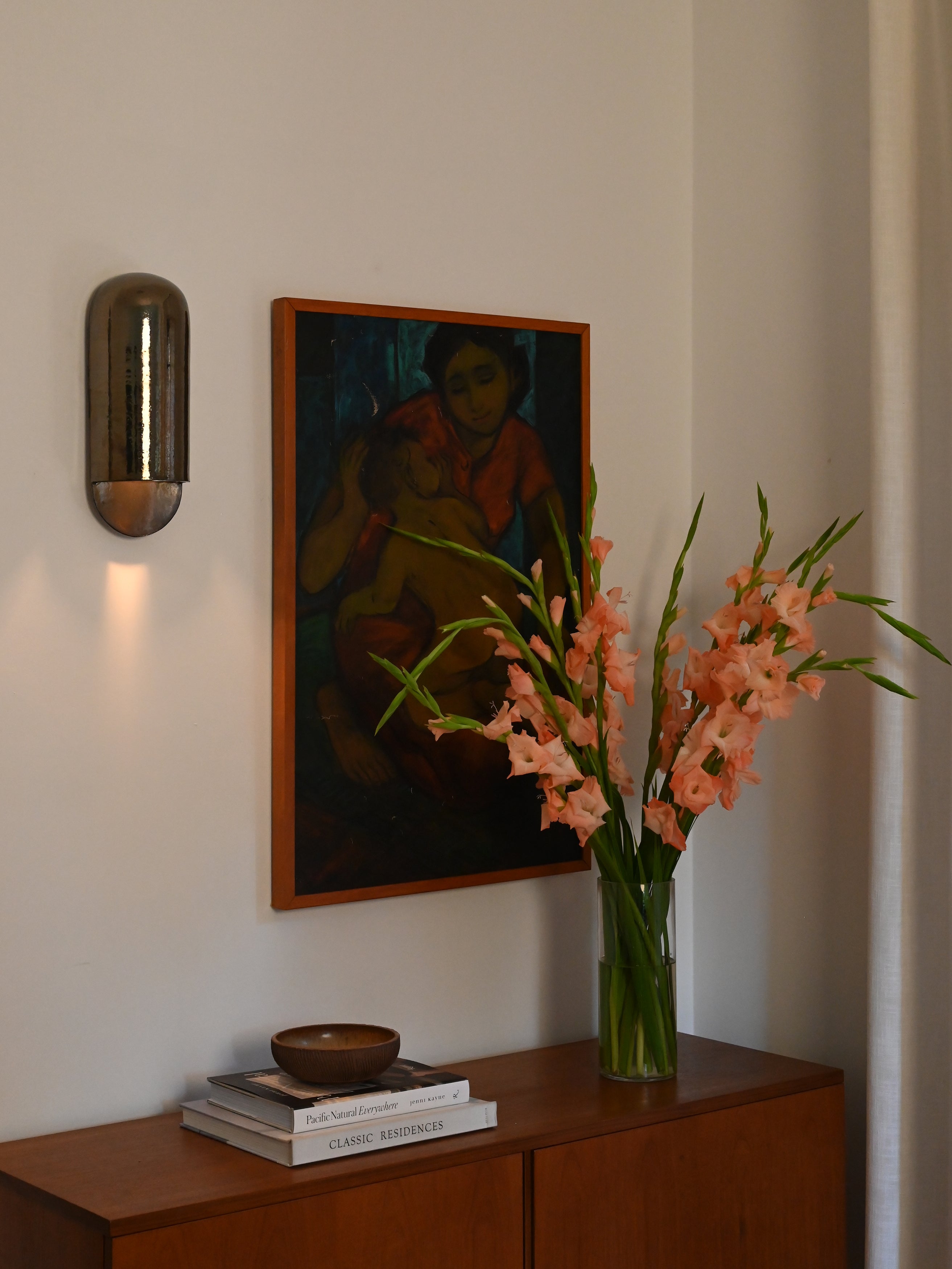 Large Tera Sconce - Glazed