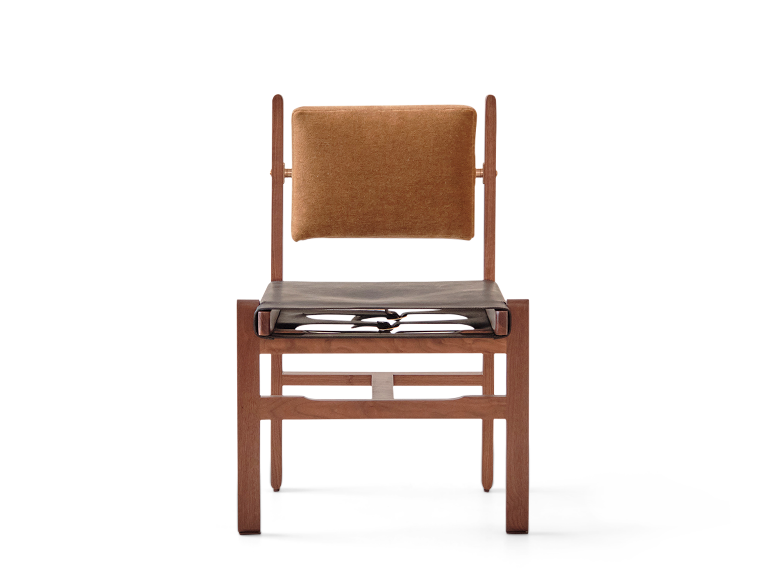 Morro Dining Side Chair - Leather Sling Seat