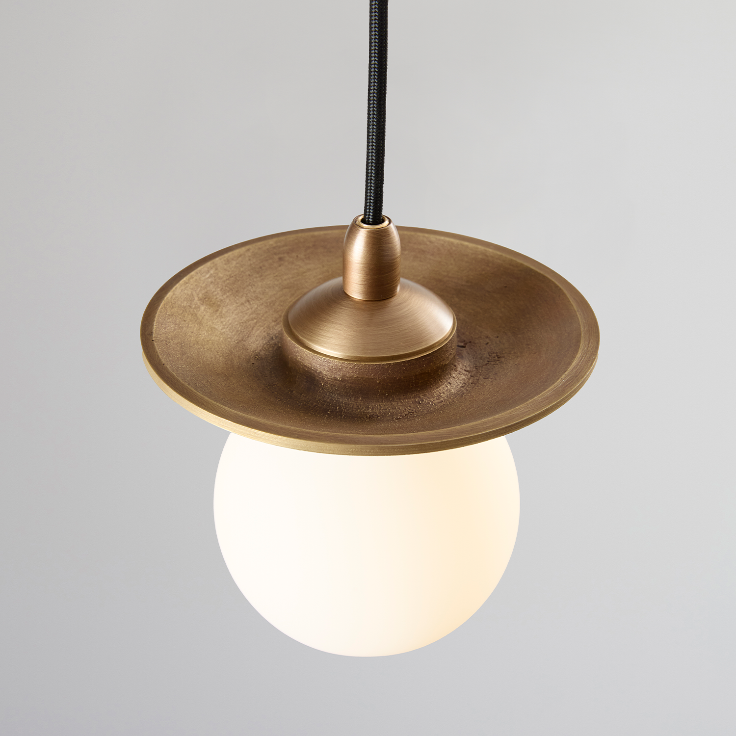 Orbit Pendant - Brass